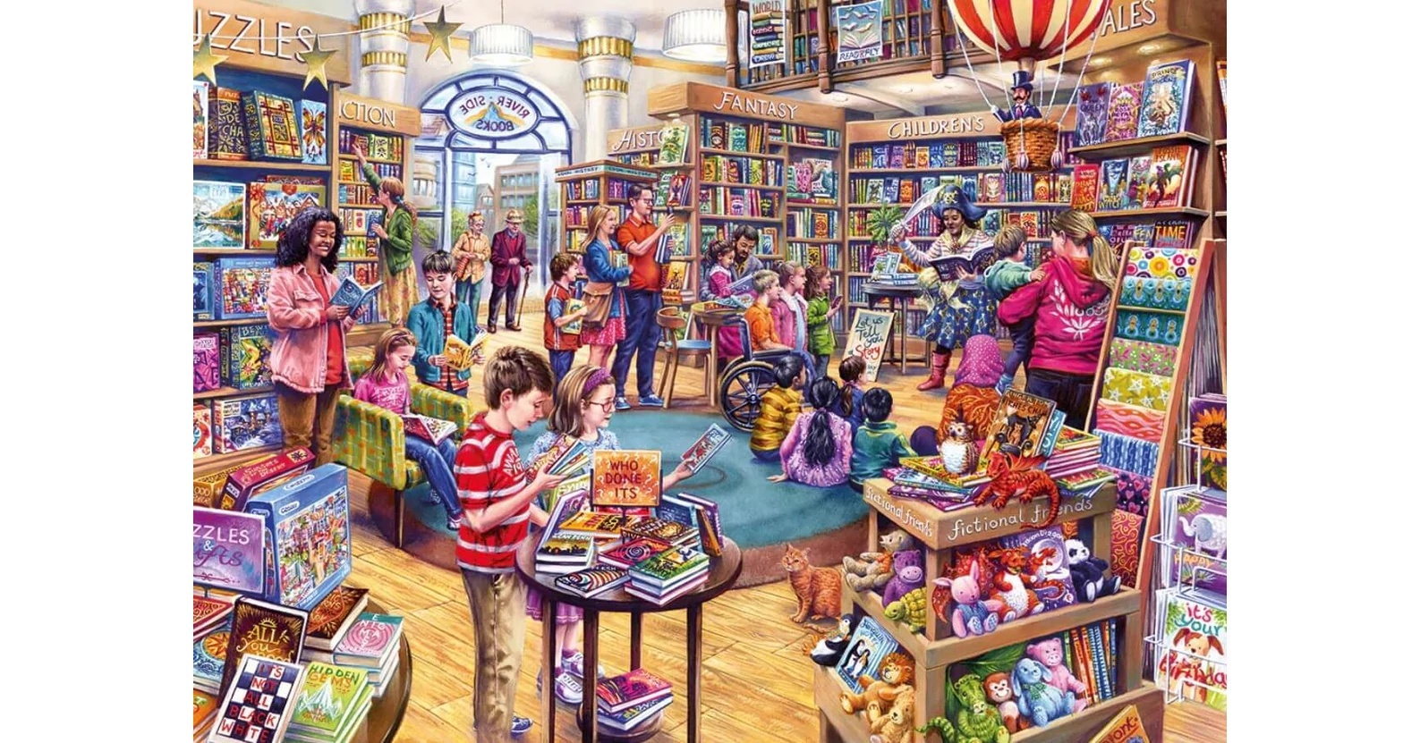 Gibsons G6453 - Page Turners - 1000 db-os puzzle - Puzzle 1000 db