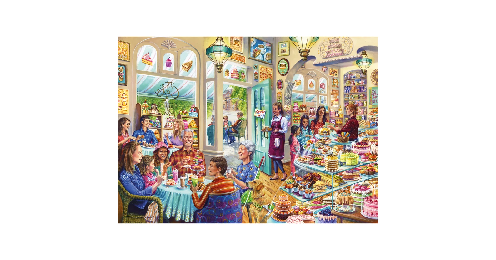 Gibsons 6363 - Grandma's Treat - 1000 db-os puzzle - Puzzle 1000 db