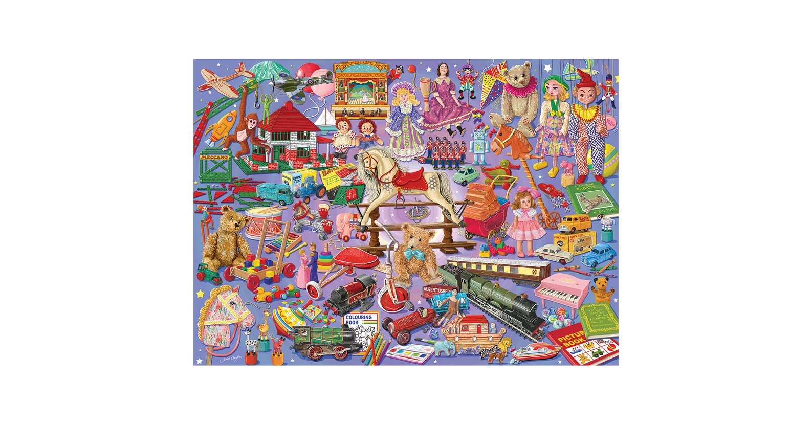 Gibsons 6417 - Playtime Favourites - 1000 db-os puzzle - Puzzle 1000 db