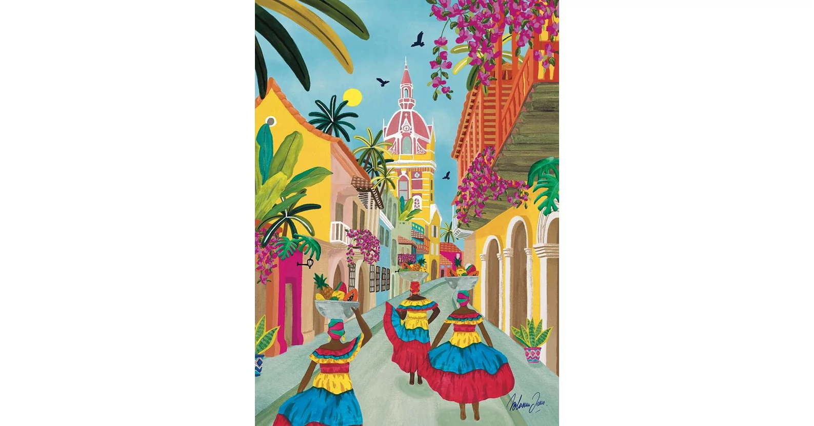 Pieces & Peace 0007 - Cartagena - 1000 db-os puzzle