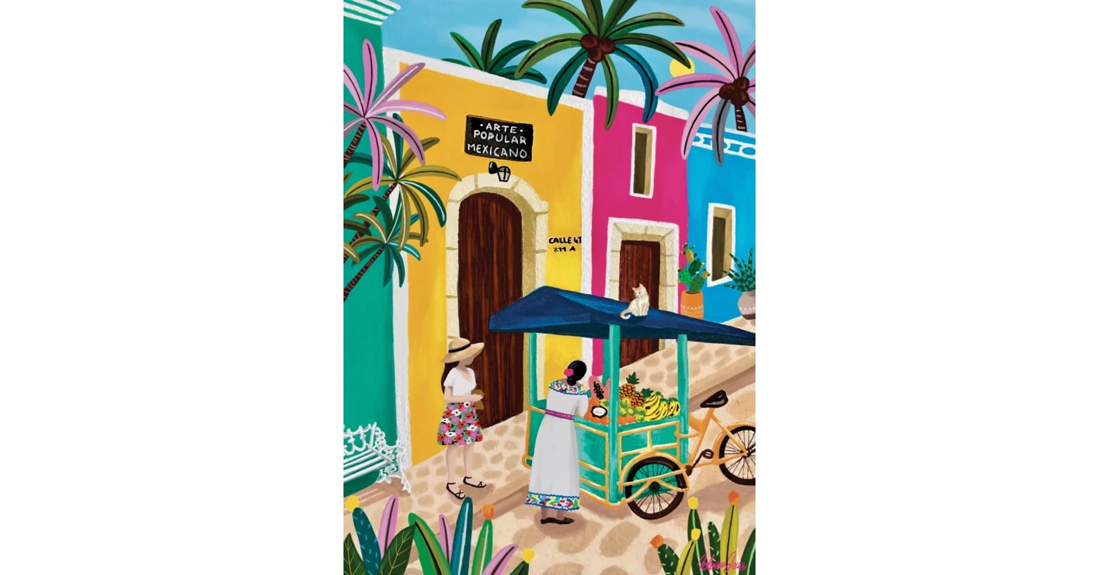 Pieces & Peace 0166 - Colors of Mexico - 500 db-os puzzle