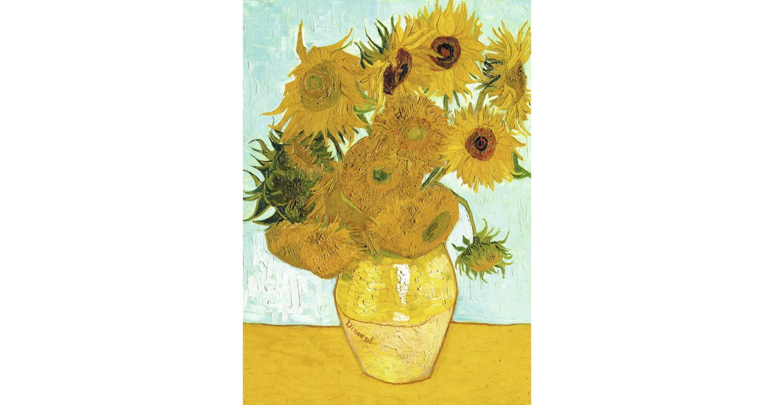 Ravensburger 15805 - Art puzzle - Van Gogh - Napraforgók - 1000 db-os puzzle