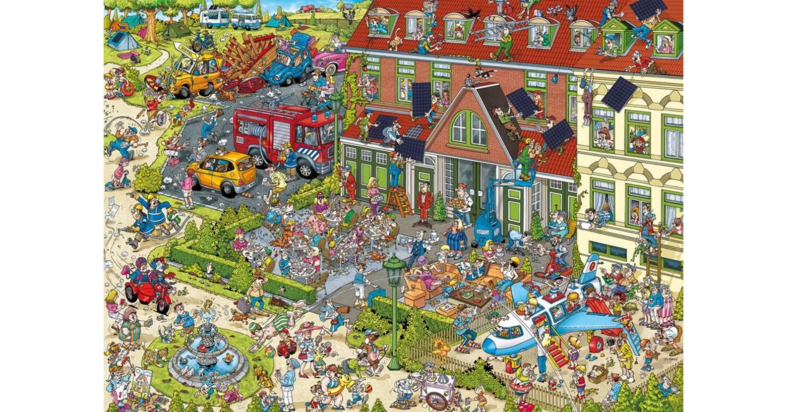Ravensburger 17579 - Holiday Resort 2 - The Hotel - 1000 db-os puzzle