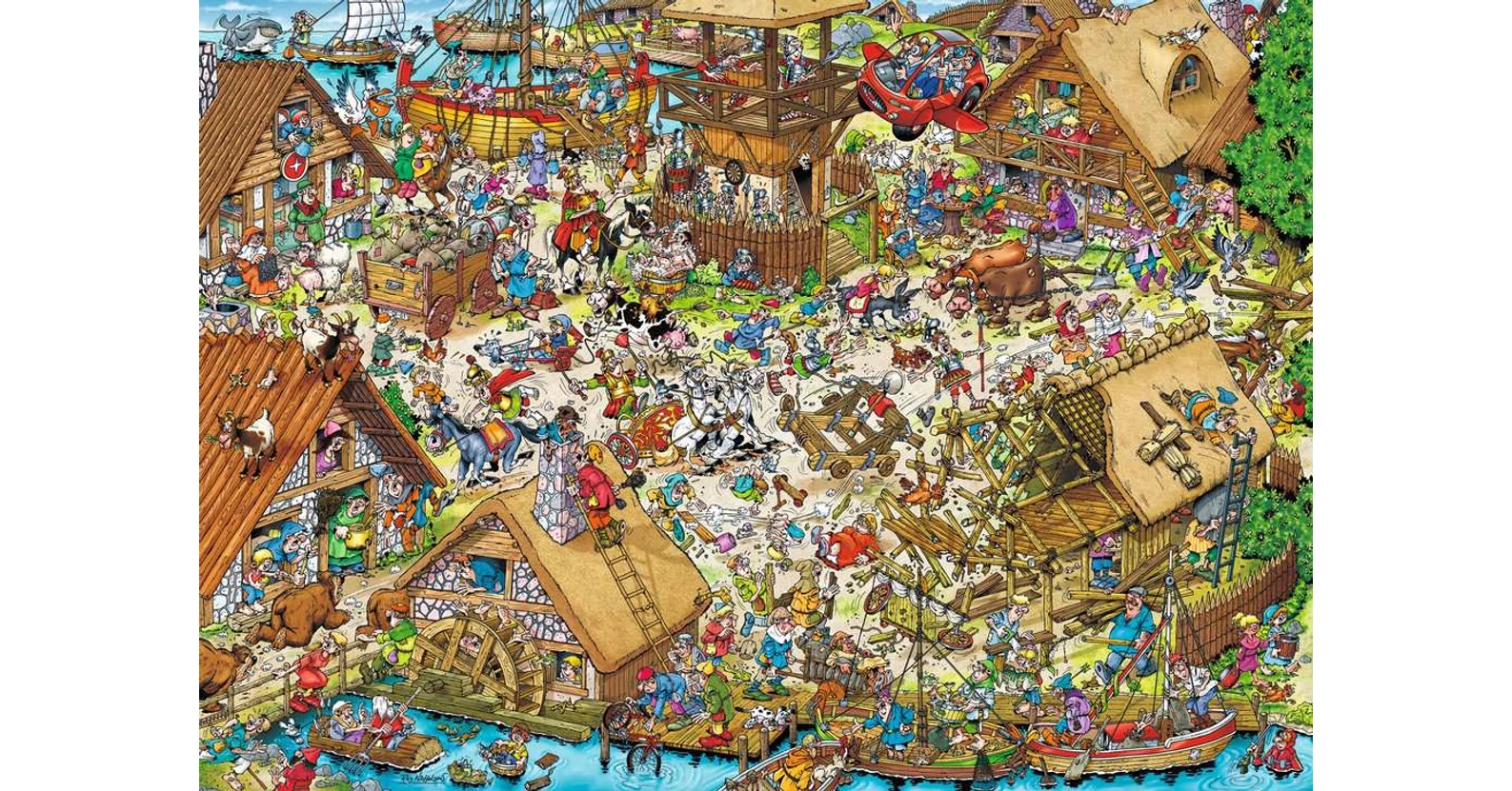 Ravensburger 12001166 - Időutazás - 1000 db-os puzzle - Puzzle 1000 db