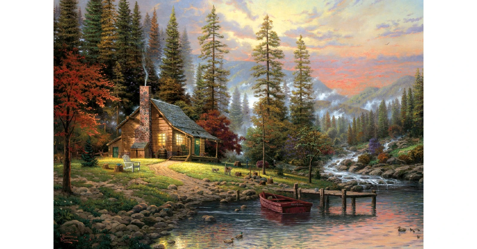 Schmidt 58455 - A Peaceful Retreat - 500 db-os puzzle - Puzzle 500 db