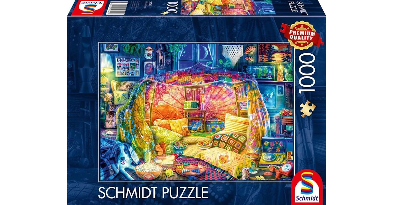 Schmidt 59742 - A cosy den - 1000 db-os puzzle - Puzzle 1000 db