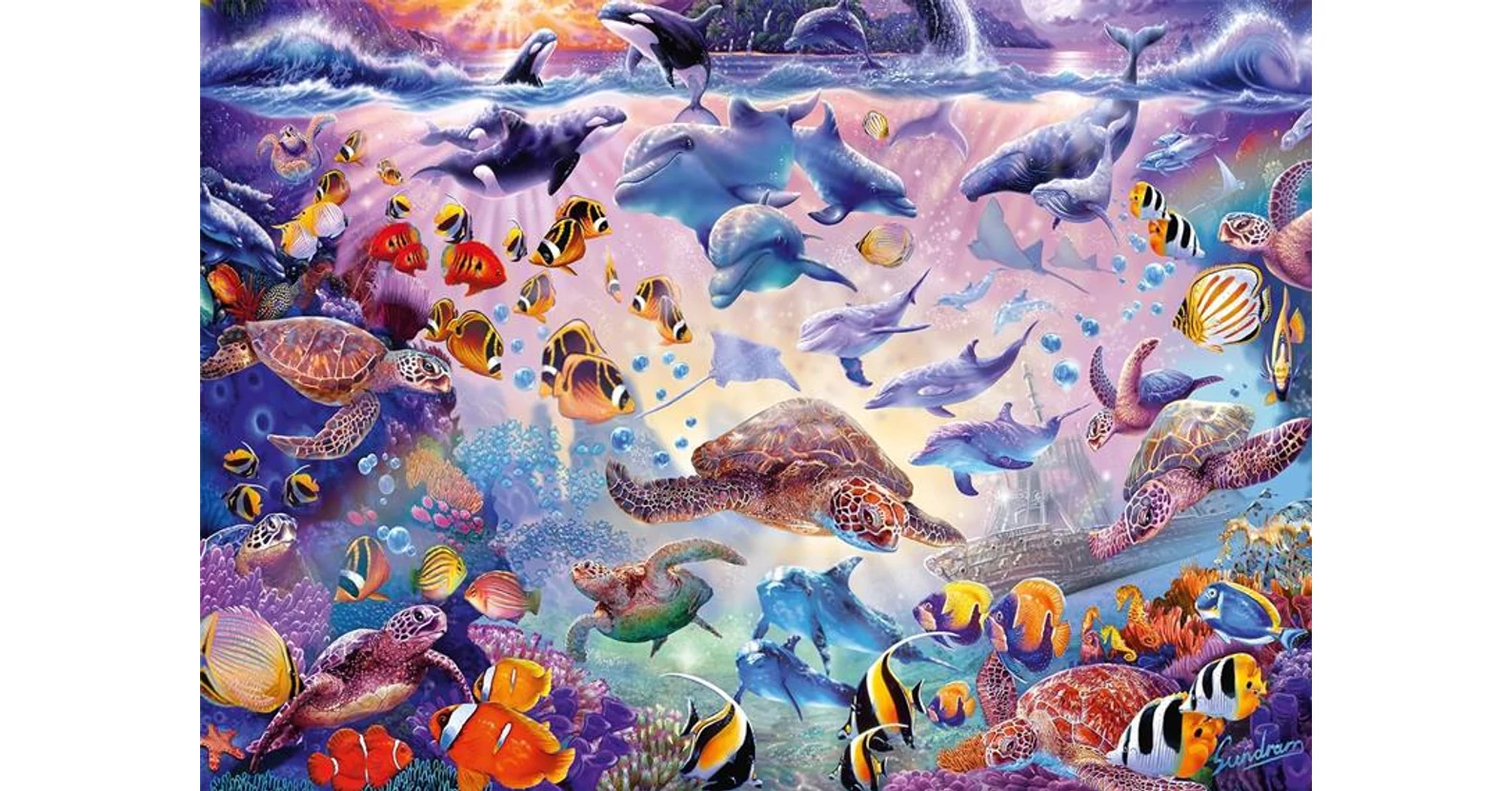 Schmidt 59758 - Ocean Majesty - 1000 db-os puzzle - Puzzle 1000 db