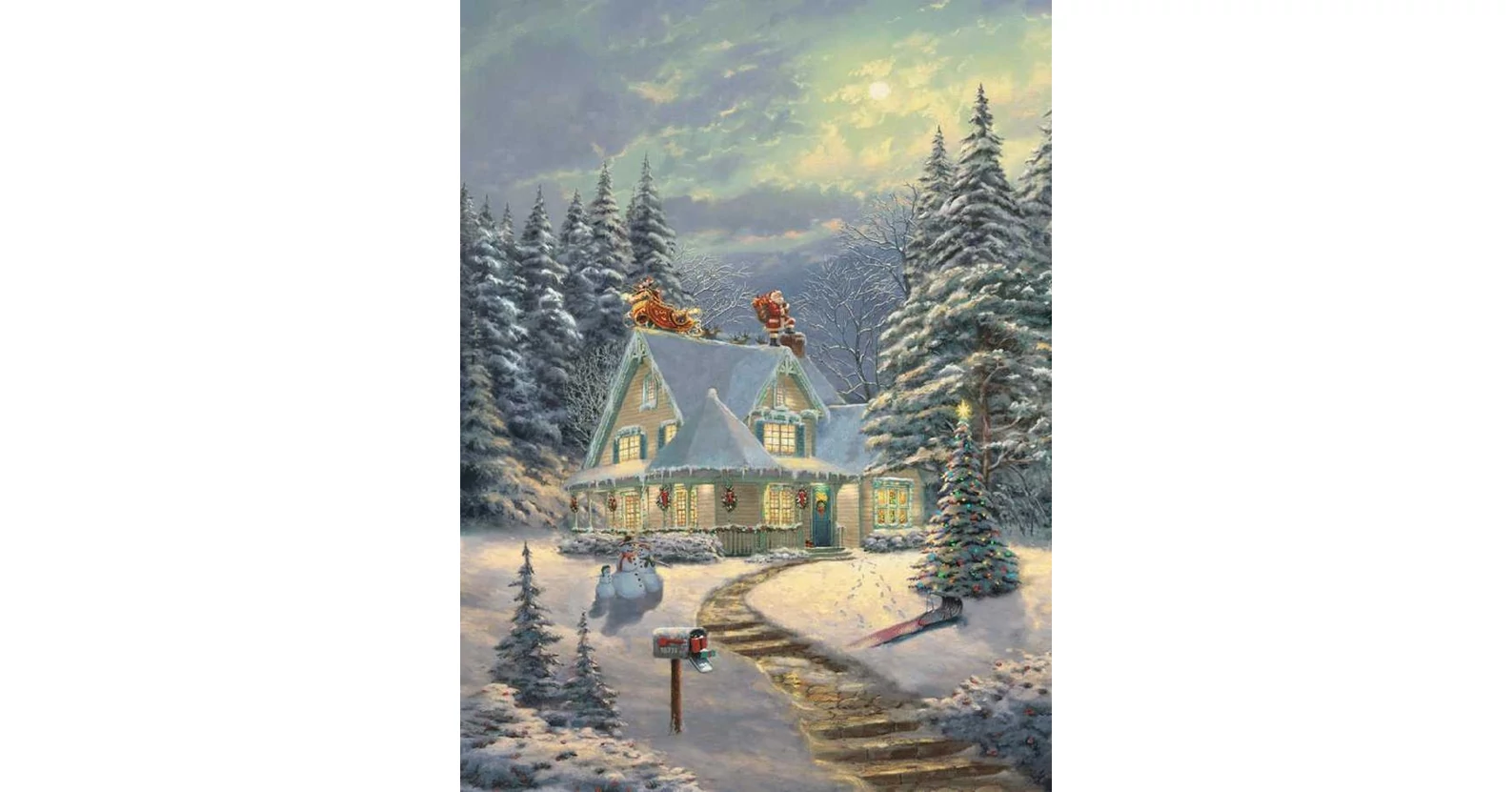 Schmidt 59935 - Midnight Delivery, Thomas Kinkade - 1000 db-os puzzle ...