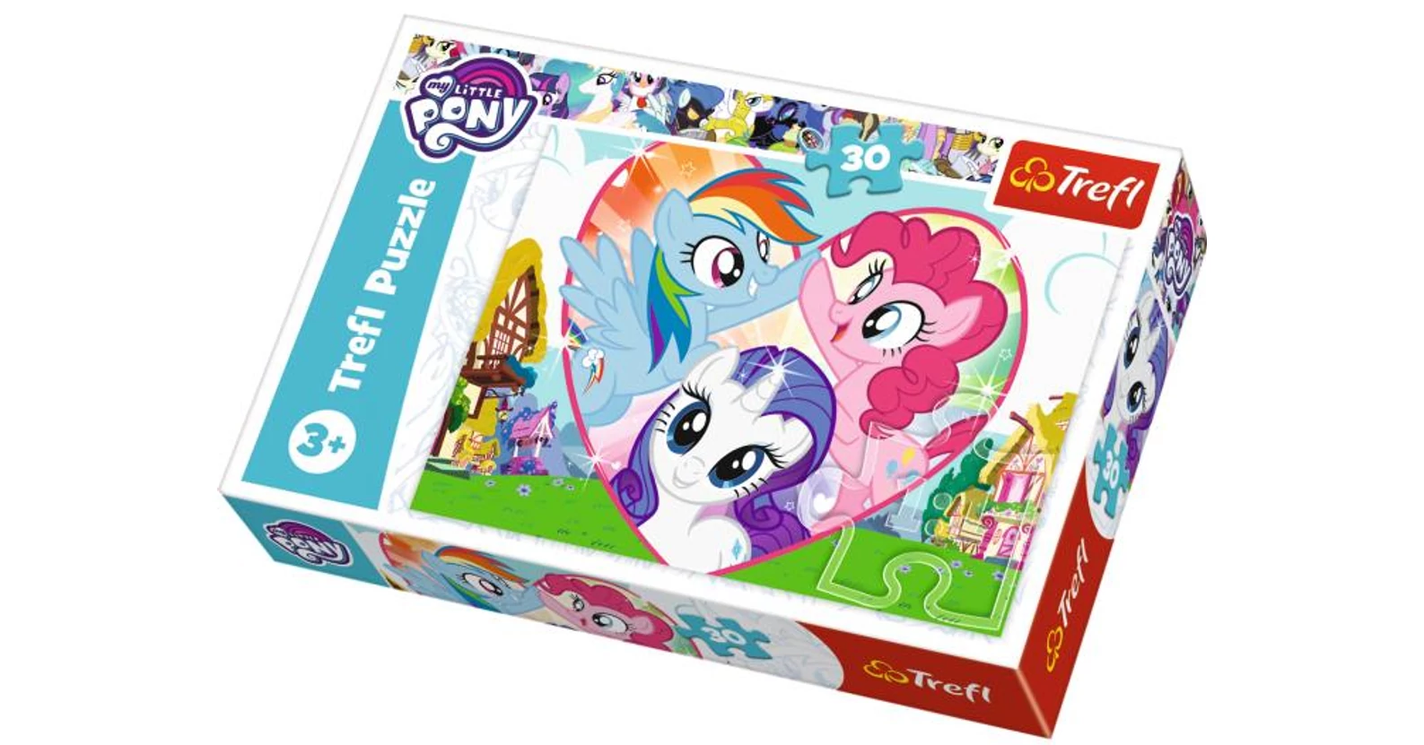 Trefl 18241 - My Little Pony - Együtt a legjobb - 30 db-os puzzle ...