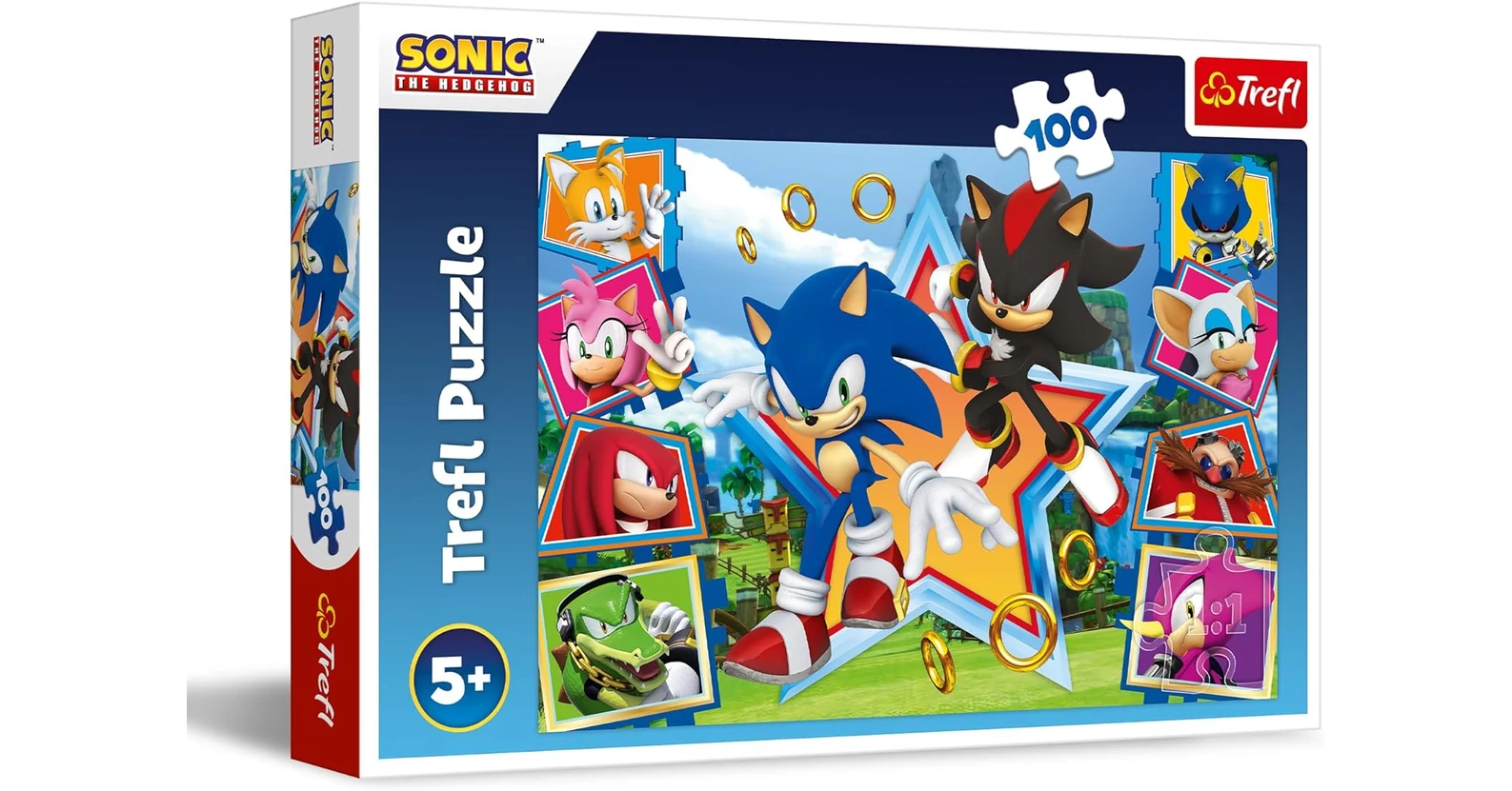 Trefl 16465 - Sonic - 100 db-os puzzle - Puzzle 61-100 db