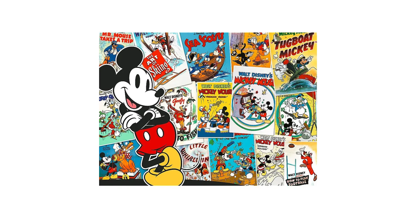 Trefl 10741 - Disney - Mickey - 1000 db-os puzzle - Puzzle 1000 db