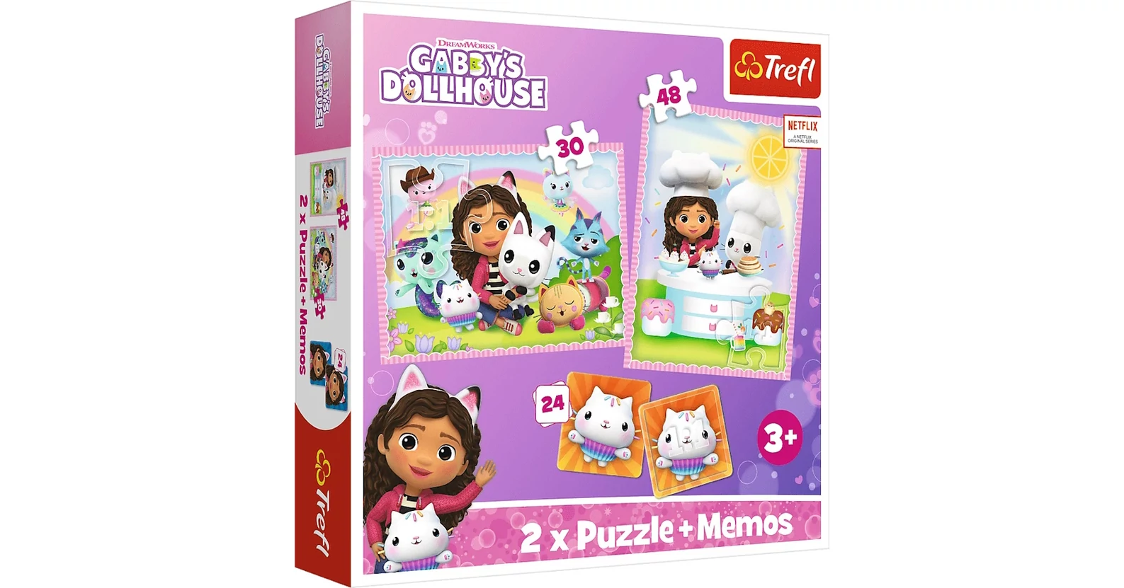 Trefl 93382 - Gabi babaháza - 2 az 1-ben puzzle és memóriajáték ...