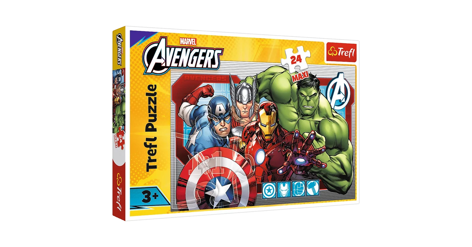 Trefl 14378 - Avengers Pókember - 24 db-os Maxi puzzle - Puzzle 16-24 db