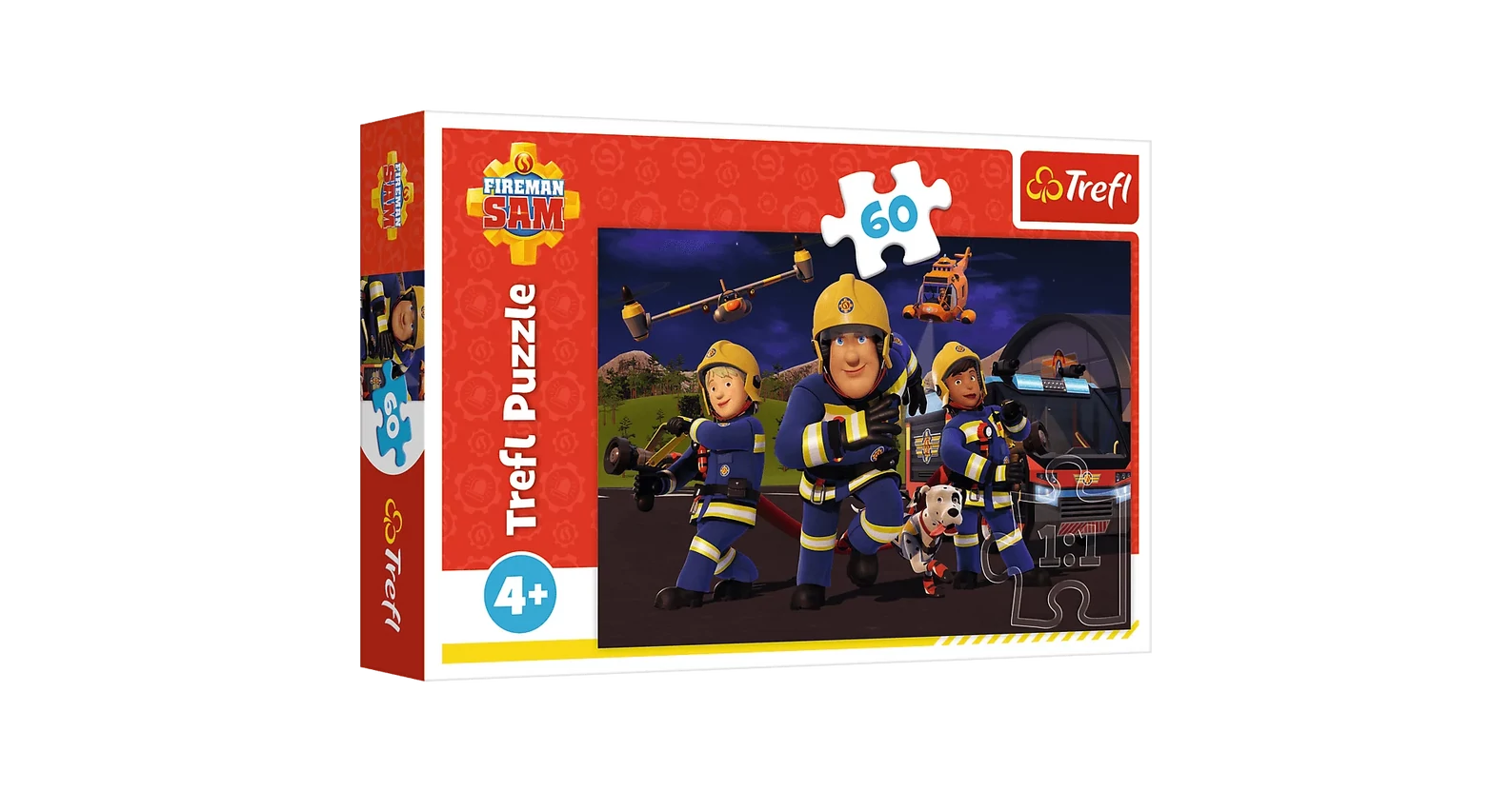 Trefl 17413 - Sam tűzoltó Hős egyenruhában - 60 db-os puzzle - Puzzle ...