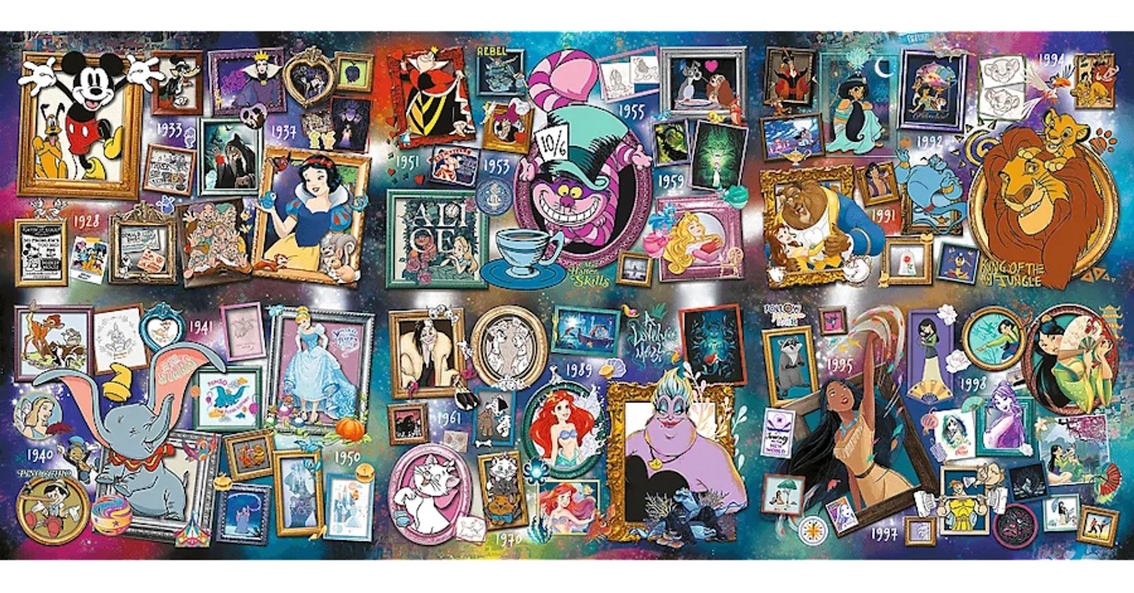 Trefl 81020 - A legnagyobb Disney kollekció - 9000 db-os UFT puzzle ...