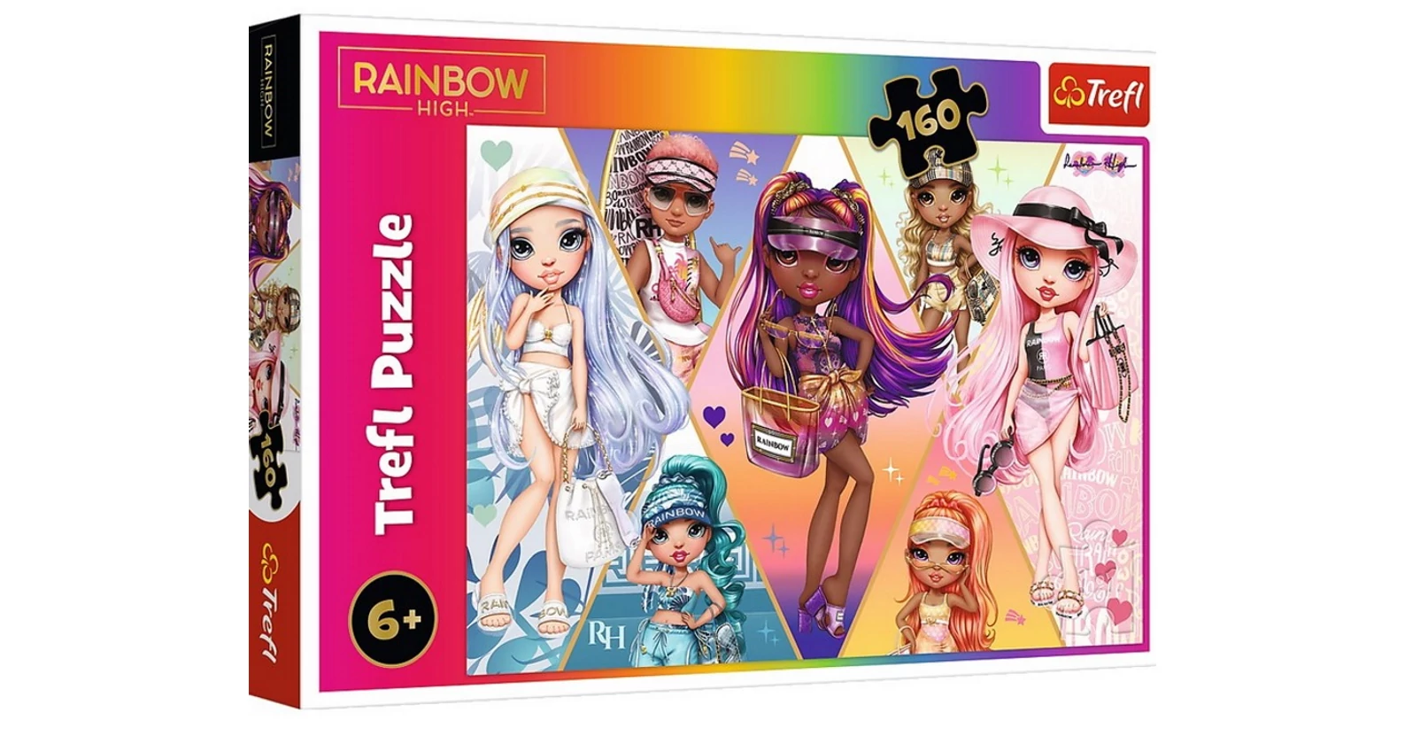 Trefl 15415 - Rainbow High divatbabák - 160 db-os puzzle - Puzzle 101 ...