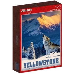 Alipson 50008 - Yellowstone Wolf - 500 db-os puzzle