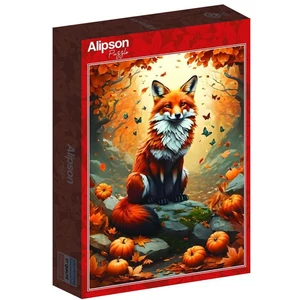 Alipson 50127 - Fox and Butterflies - 500 db-os puzzle