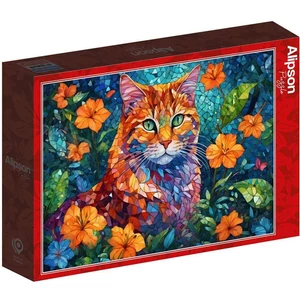 Alipson 50160 - Cat Mosaic - 1000 db-os puzzle