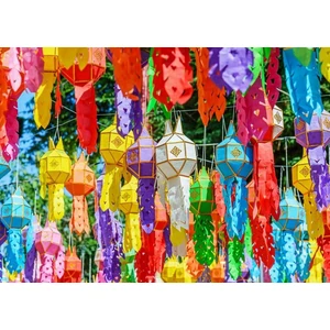 Alipson 50224 - Coloured lanterns - 500 db-os puzzle