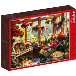 Alipson 50256 - Nap in the Greenhouse - 1000 db-os puzzle