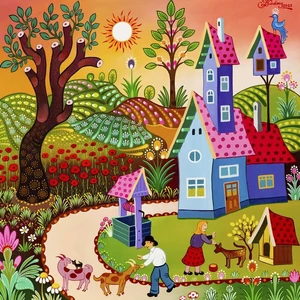 Alipson 50258 - Poppie Garden - 1000 db-os puzzle