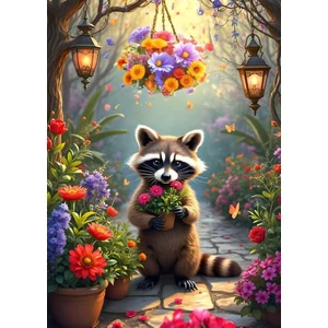 Alipson 50262 - Raccoon's Secret Garden - 500 db-os puzzle