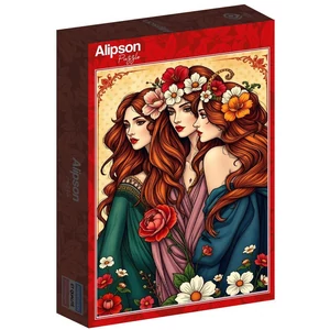 Alipson 50267 - The Three Flower Muses - 1000 db-os puzzle