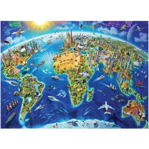 Anatolian 5202 - World Landmarks - 4000 db-os puzzle