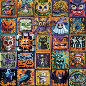 Bboldin PT-239 - Halloween Collage Rhapsody - 1000 db-os puzzle