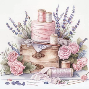 Bboldin PT-80 - Sewing Garden - 1000 db-os puzzle