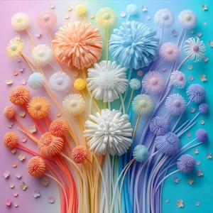 Bboldin Z-1030 - Rainbow Bouquet - 1000 db-os puzzle