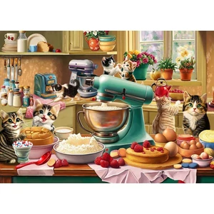 Bboldin Z-1171 - Kittens Baking Adventure - 1000 db-os puzzle