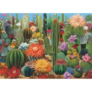 Bboldin Z-236 - Cactus Flower Garden - 1000 db-os puzzle