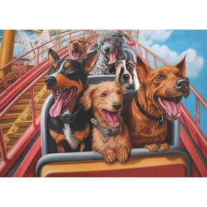 Bboldin Z-342 - Rollercoaster Dog - 1000 db-os puzzle