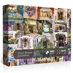 Bboldin Z-360 - Street Flower Exhibition - 1000 db-os puzzle
