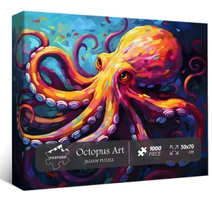 Bboldin Z-457 - Octopus Art - 1000 db-os puzzle