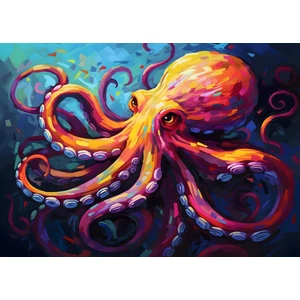 Bboldin Z-457 - Octopus Art - 1000 db-os puzzle