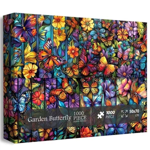 Bboldin Z-514 - Garden Butterfly - 1000 db-os puzzle