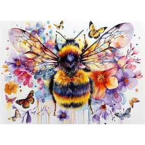 Bboldin Z-594 - Floral Bee - 1000 db-os puzzle