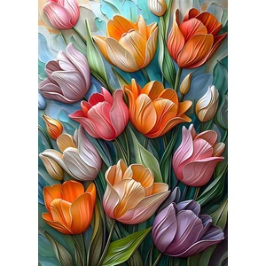 Bboldin Z-671 - Blooming Tulip - 1000 db-os puzzle