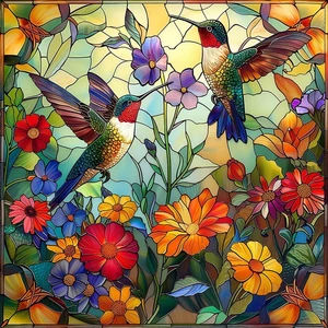 Bboldin Z-832 - Hummingbird Garden - 1000 db-os puzzle