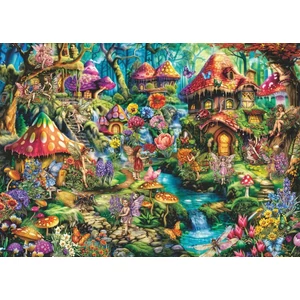 Bboldin Z-883 - Flower Fairies Land - 1000 db-os puzzle