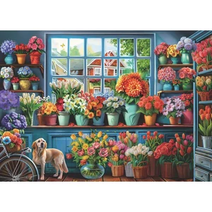 Bboldin Z-915 - Flower Shop - 1000 db-os puzzle