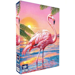 Black Sea  BS82509 - Pink Flamingo at Sunset - 500 db-os puzzle