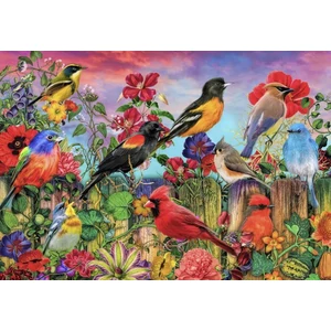 Bluebird 90693 - Birds and Blooms Garden - 1000 db-os puzzle