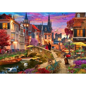 Bluebird  90971 - Evening on Canal - 1000 db-os puzzle