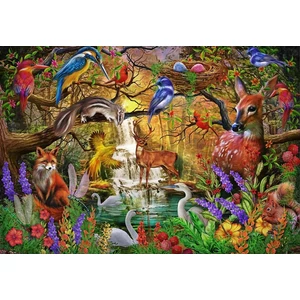 Bluebird 90981 - Golden Forest - 1000 db-os puzzle