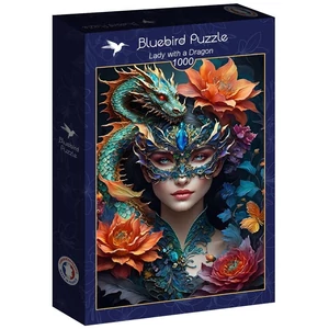 Bluebird 90926 - Lady with a Dragon - 1000 db-os puzzle