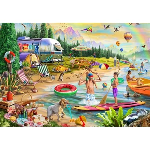 Bluebird  90979 - Lakeside Summer Camp - 1000 db-os puzzle